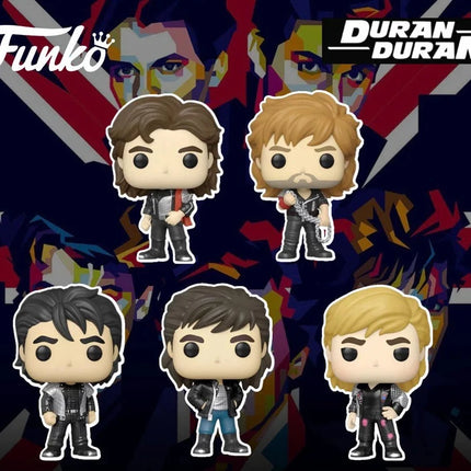 Bundle 5 Funko Pop Duran Duran - 327 - 328 - 329 - 330 - 331