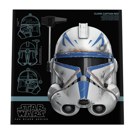 Captain Rex Helmet Star Wars: Ahsoka Electronic Black Series Replica 1/1
