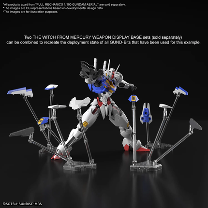 Gundam Aerial Full Mechanics 1/100 The Witch From Mercury Model Kit HG High Grade