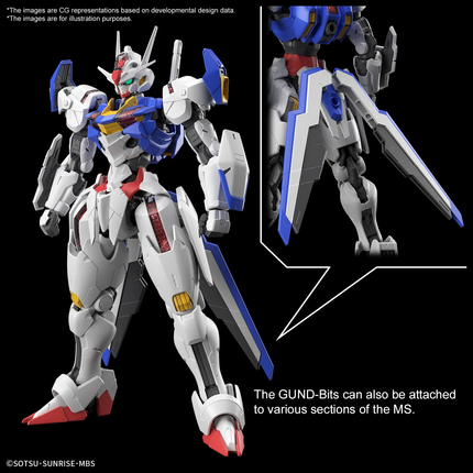 Gundam Aerial Full Mechanics 1/100 The Witch From Mercury Model Kit HG High Grade