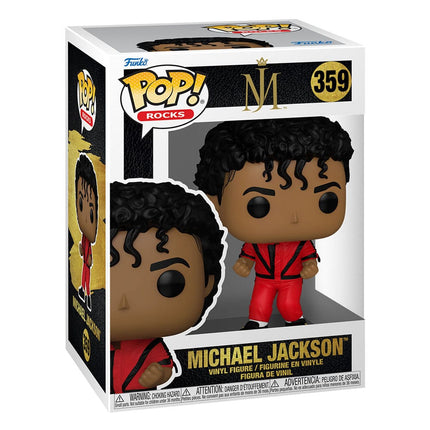 Michael Jackson POP! Rocks Vinyl Figure Thriller 9 cm - 359