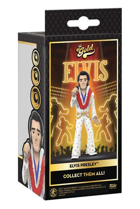 Elvis Prseley Vinyl Gold Figure 13 cm