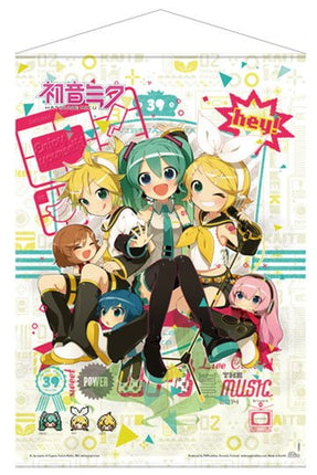 Vocaloid Wallscroll Hey! Piapro Characters 50 x 70 cm