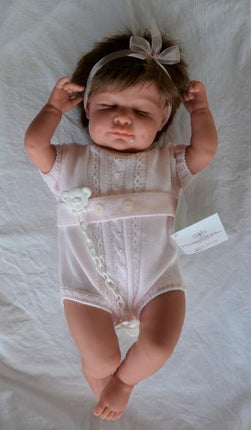 Lalka Reborn Baby Dream Różowa Marina i Pau 45 cm