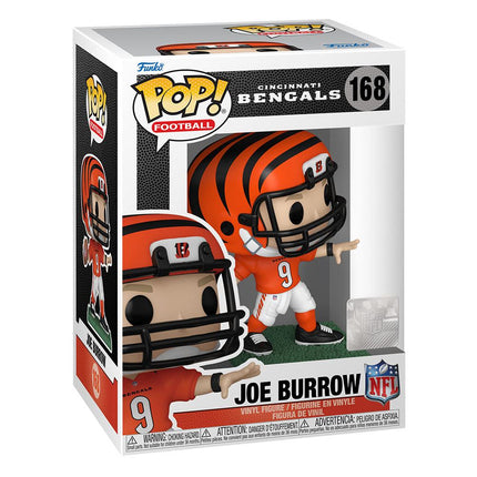 POP NFL! Sportowe figurki bengalskie - Joe Burrow 9 cm - 168