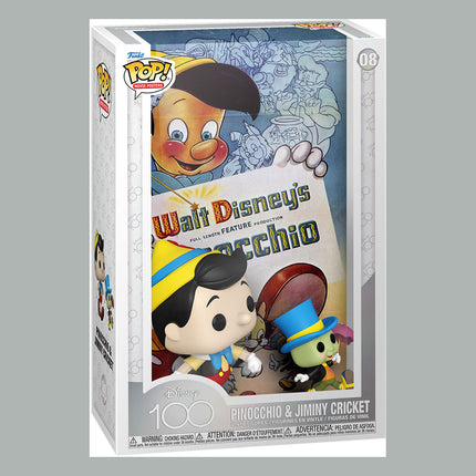 Disney POP! Movie Poster and Figure Pinocchio 9 cm - 08