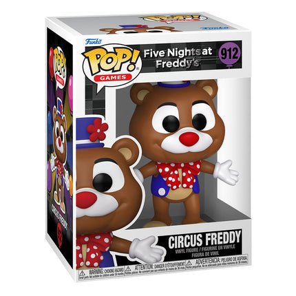 Circus Freddy Five Nights at Freddy's Security Breach POP! Games Vinyl Figure 9 cm -912