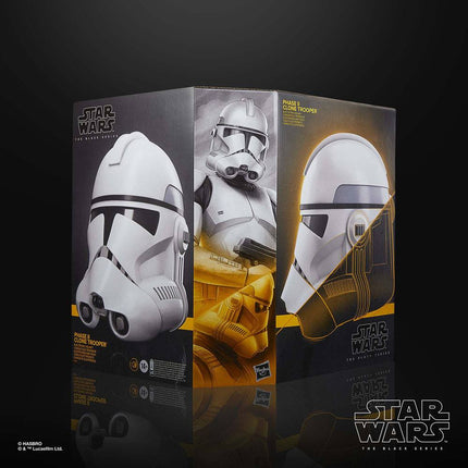 Phase II Clone Trooper Star Wars: The Clone Wars Black Series Electronic Helmet