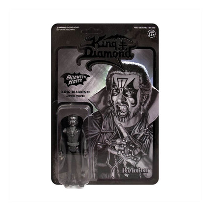 King Diamond Black-On-Black Metal ReAction Figurka 10 cm - KONIEC LUTEGO 2021