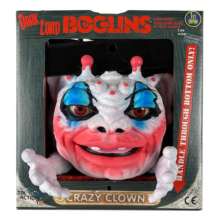 Dark Lord Crazy Clown (Glow In The Dark) Boglins Hand Puppet