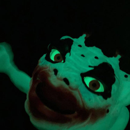 Dark Lord Crazy Clown (Glow In The Dark) Boglins Hand Puppet